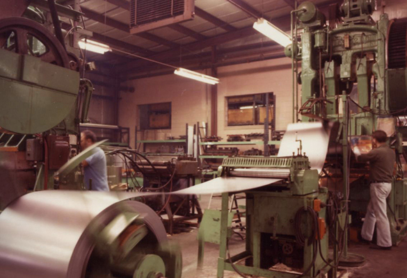 The Williams fabrication line in the 1970s