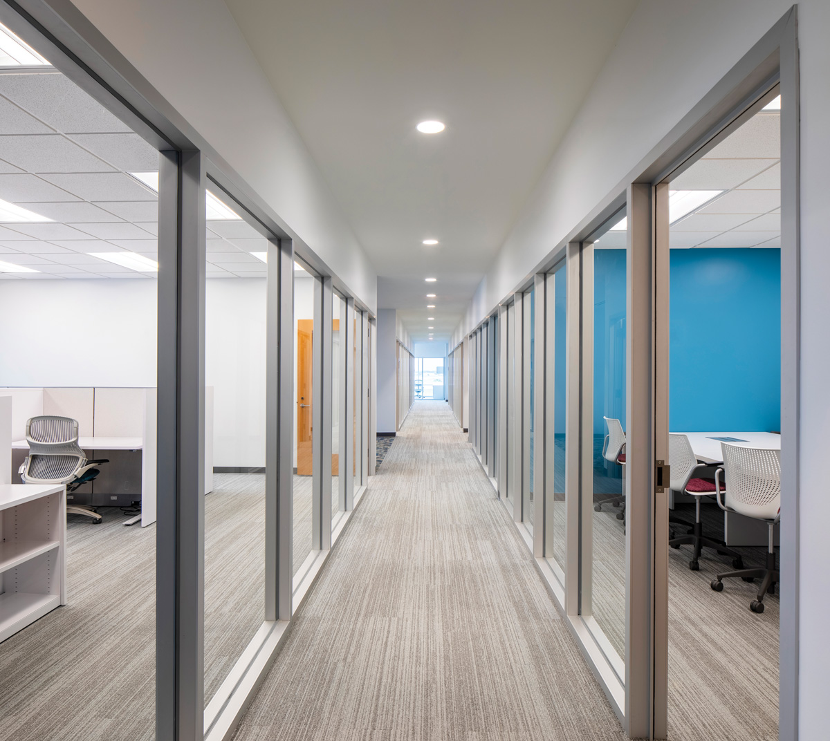 NeoCity Office Building — Corridor