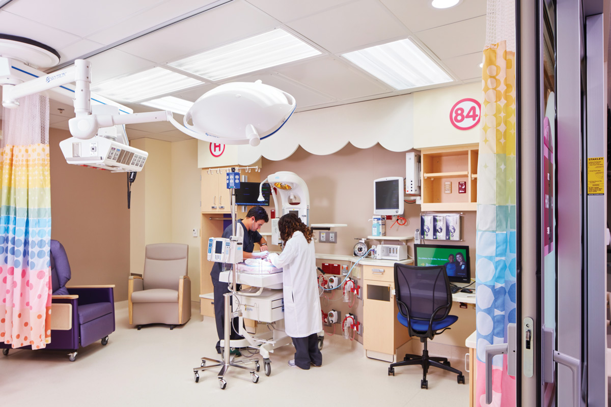 Children’s Mercy Hospital Intensive Care Nursery — Patient Room