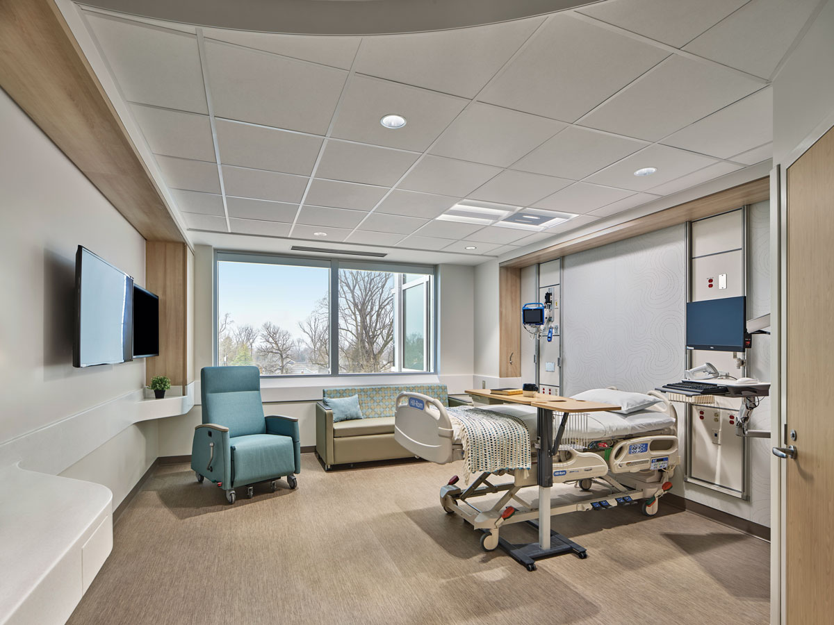 Johns Hopkins Suburban Hospital — Patient Room