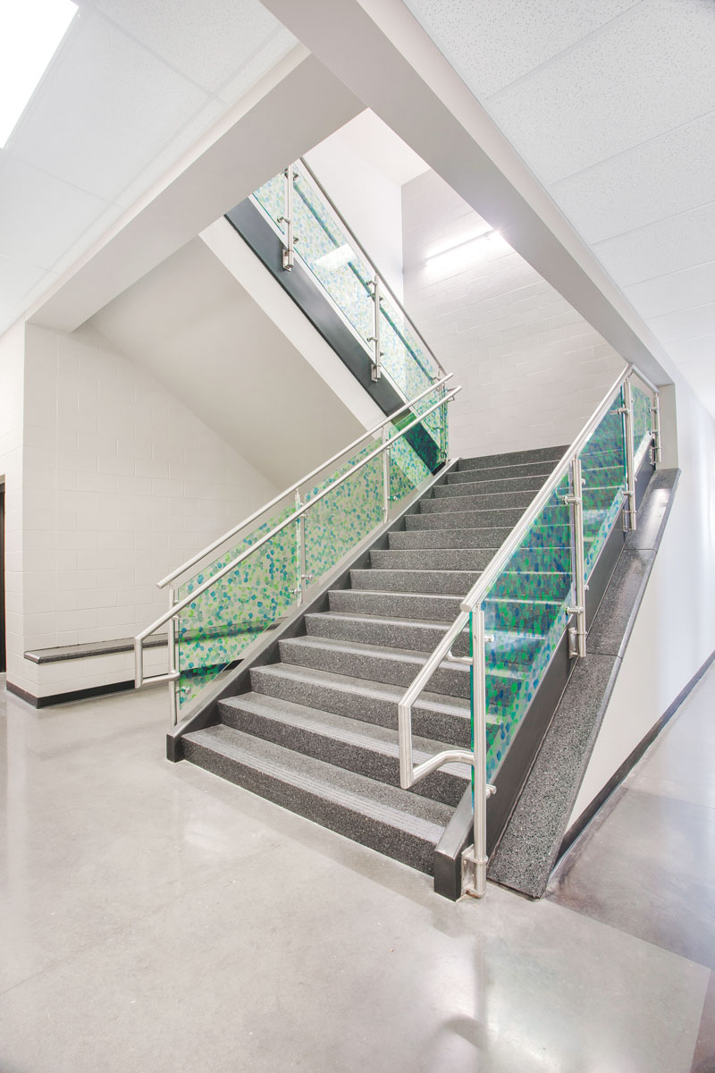 Osage Elementary — Stairway