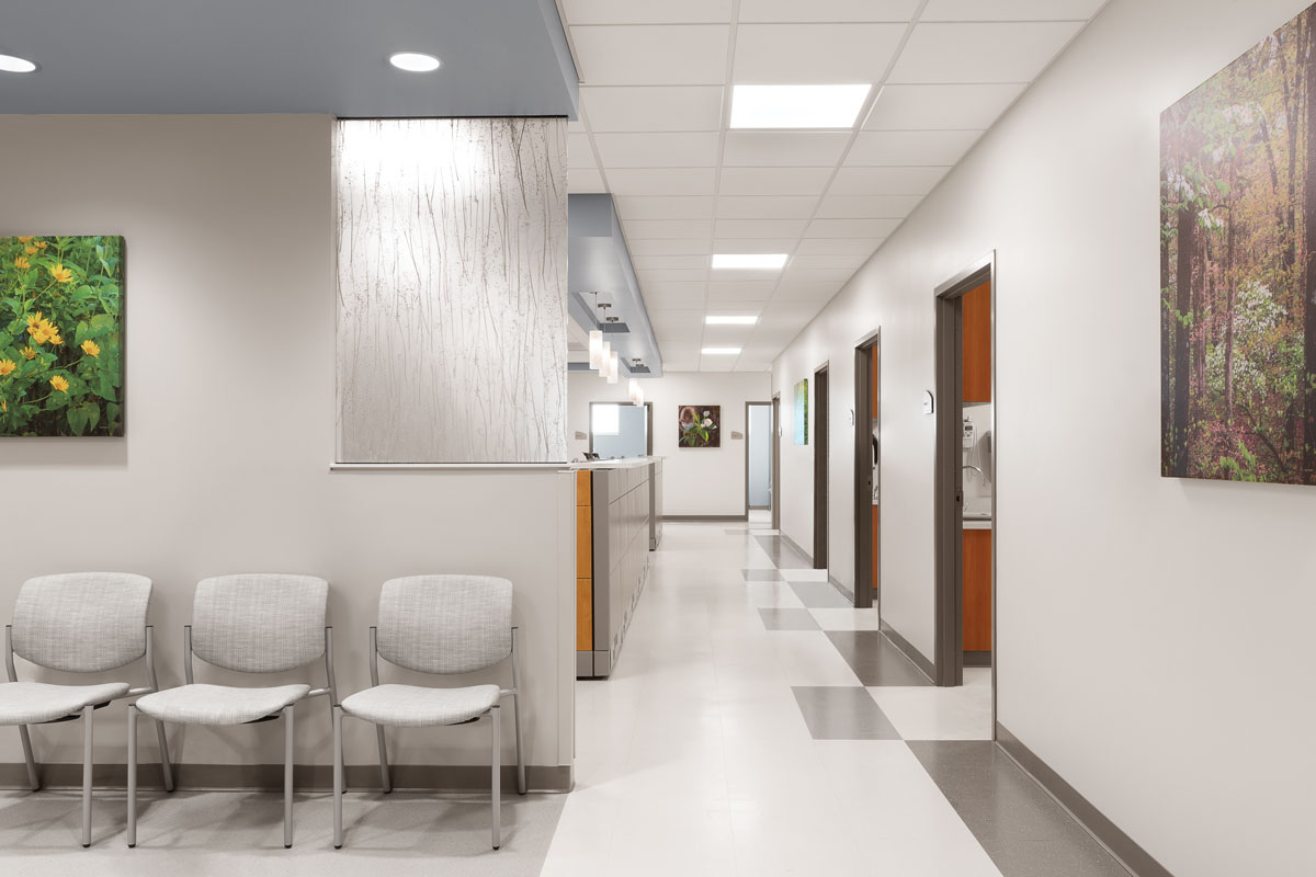 Cox Monett Hospital — Corridor
