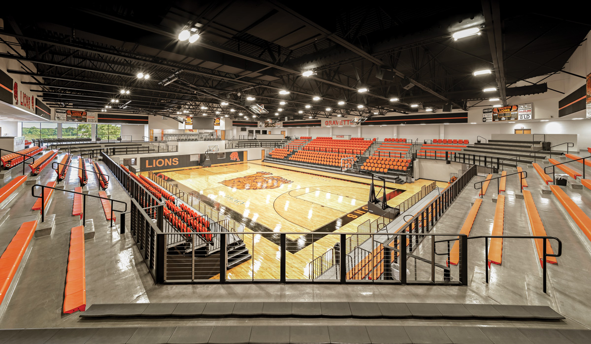 Gravette High School Competition Gymnasium — Gymnasium