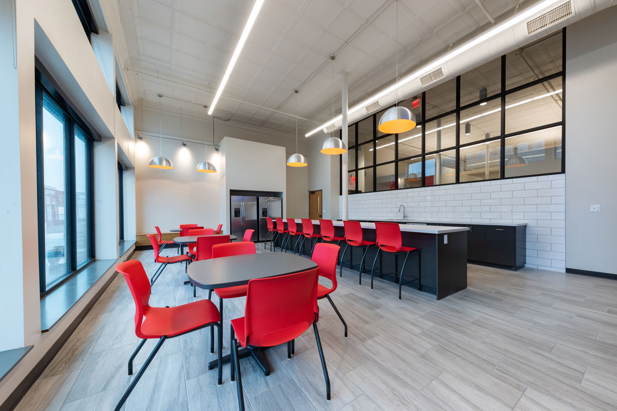 Cardinal Scale Corporate Offices — Dining