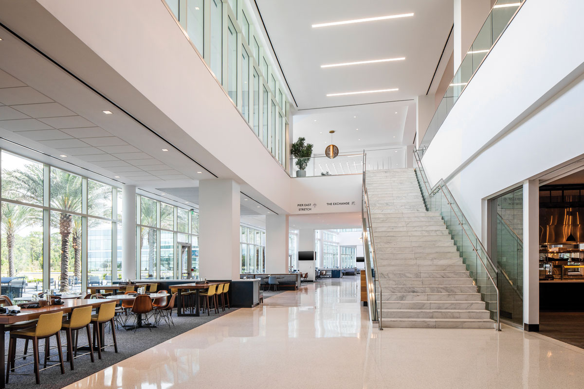 KPMG Learning & Innovation Center — Stairway