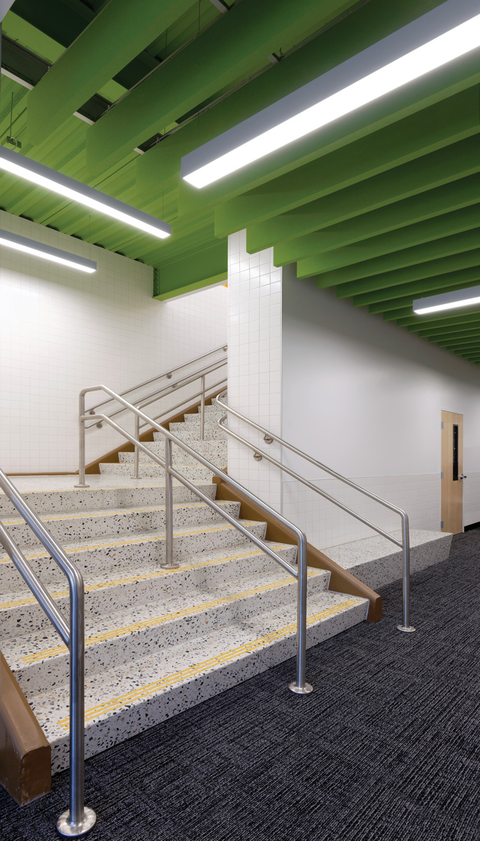 Boyd Elementary School — Stairway