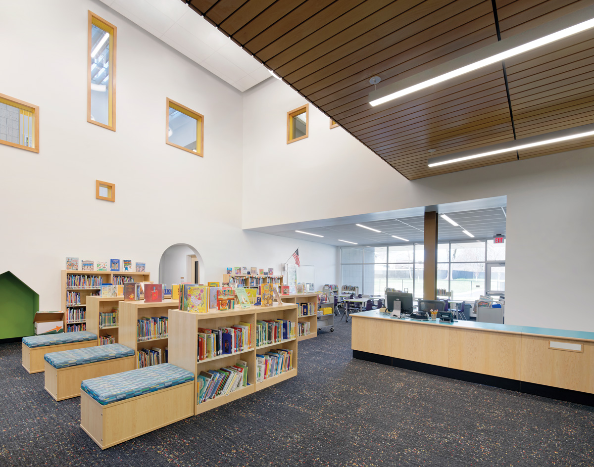 Boyd Elementary School — Library