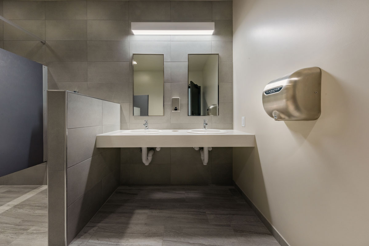 Cardinal Scale Corporate Offices — Restroom