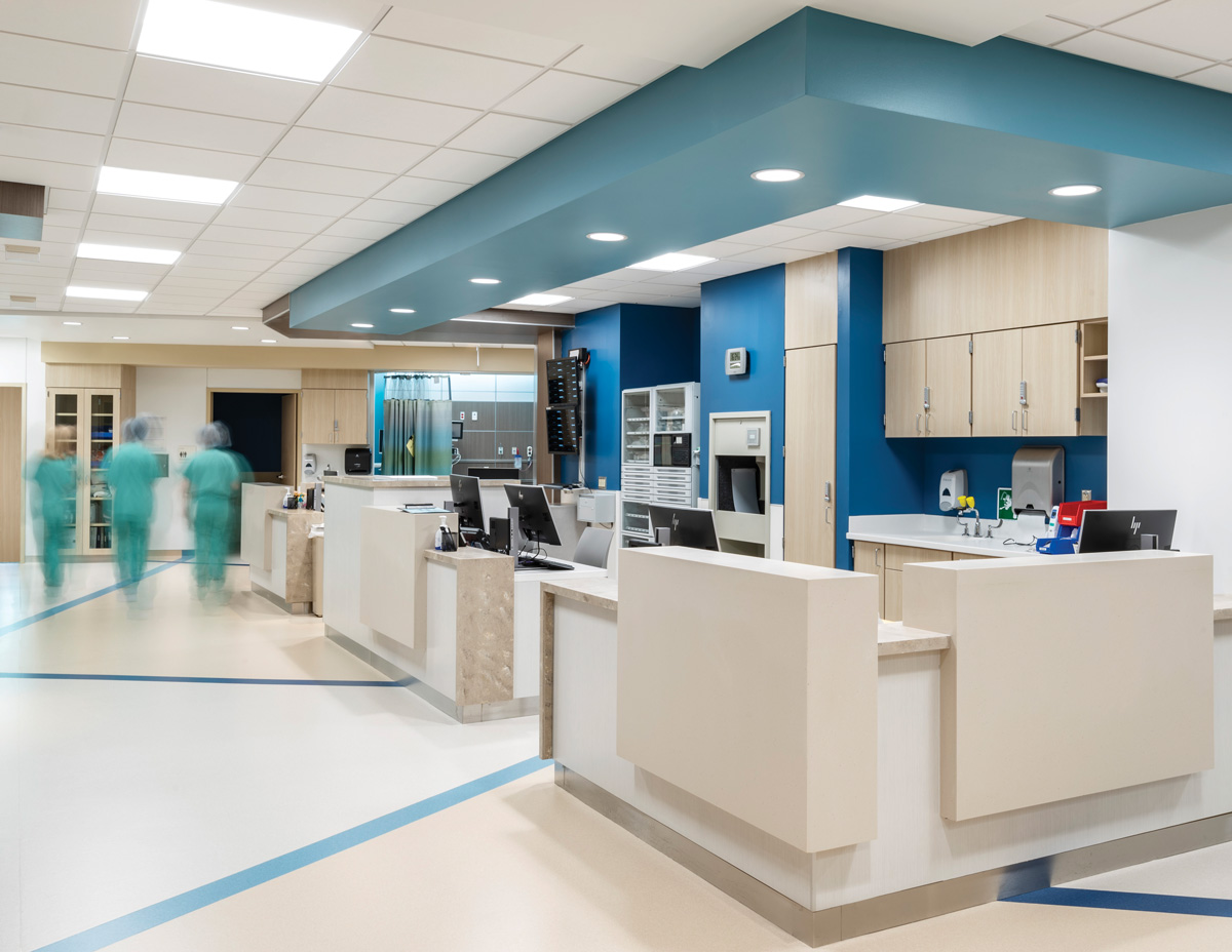 KU Health Indian Creek Campus — Nurse Station