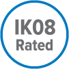 IK08 Rated