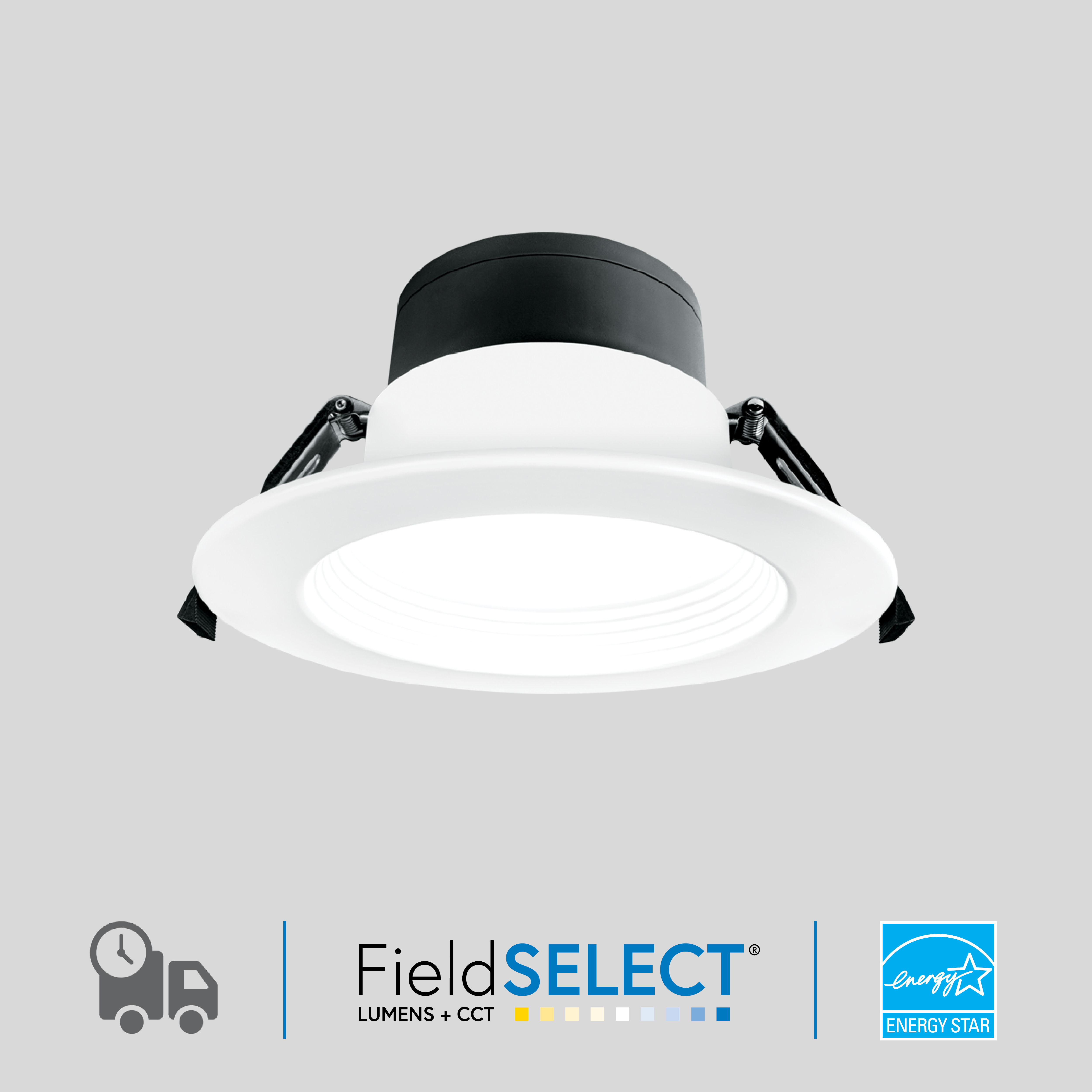 NEW! 6RCD FieldSELECT Downlight. In stock and ready to ship!