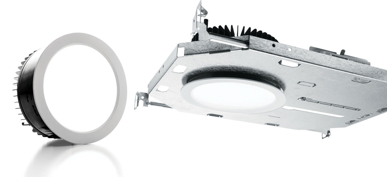 6PR: A Slim 5” depth offers the perfect solution for minimal plenum spaces while beam angles ranging from 25º narrow to 65º wide tailor performance