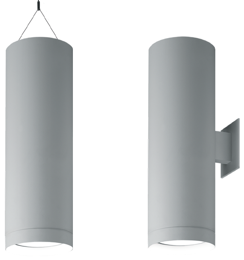 8CRDI: Williams 8 inch round LED cylinder features direct and indirect lighting to parallel the performance and style of the Williams downlight collection.