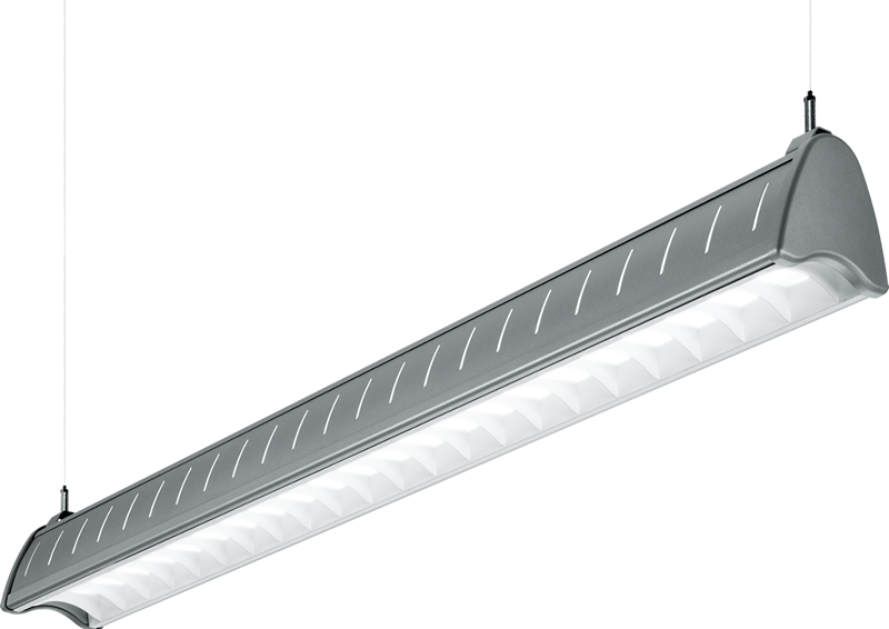 4' – LED with Slotted Uplight