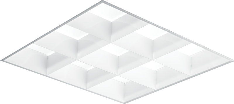 Parabolic Louver Kit – 2x2 White
