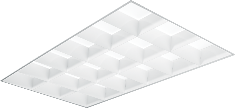 Parabolic Louver Kit – 2x4 White