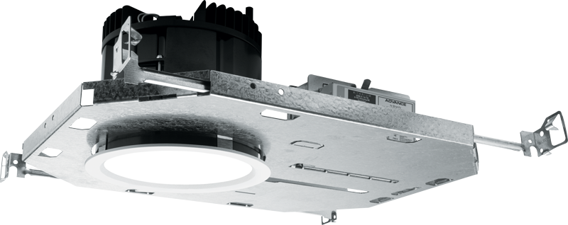 HM6DR: The HM6DR 6-inch medical downlight from Williams is designed for cleanrooms with ISO 5, Class 100 certification, and smooth surface trim and lens materials.