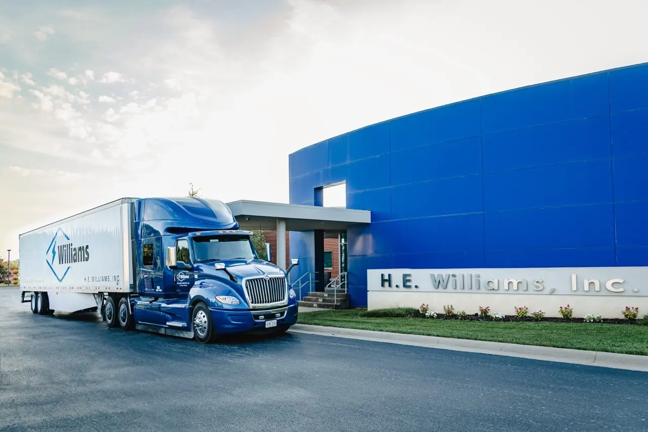 A group of H.E. Williams, Inc. employees working diligently on our quickship line