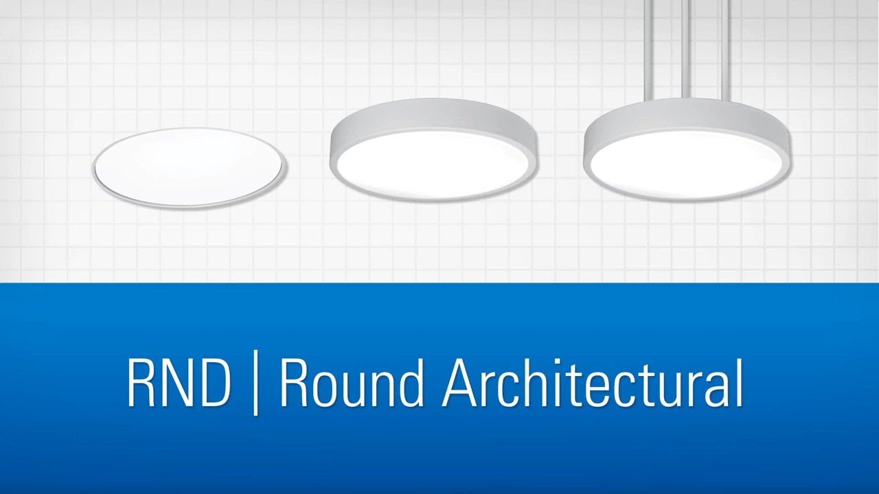 With recessed, surface, and suspended mounting types, the versatile RND is available in sizes up to 4’ diameter. Create a unique and modern space – a perfect fit for schools, offices, retail spaces, and healthcare applications.